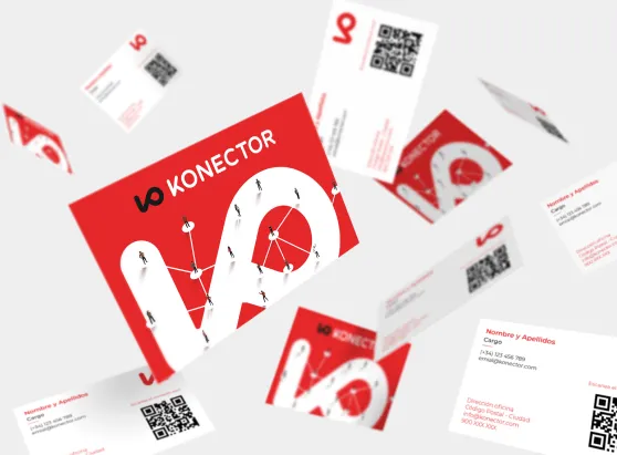 Tarjetas de visita Konector 1