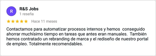 Reseña de Google 2