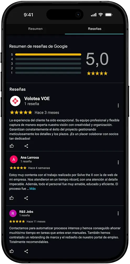 Reseñas de Google